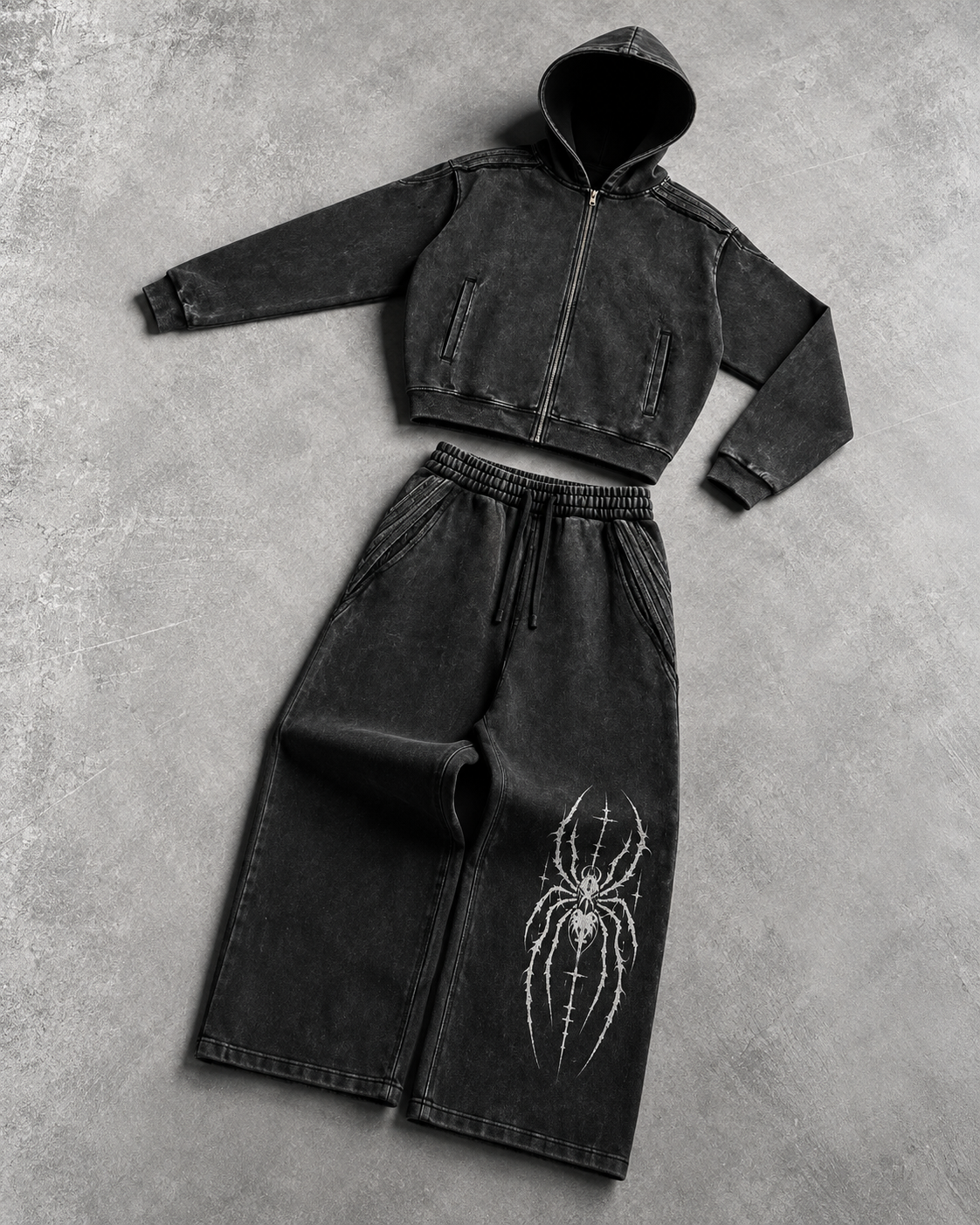 Raw Edge Vengeance Zip Up