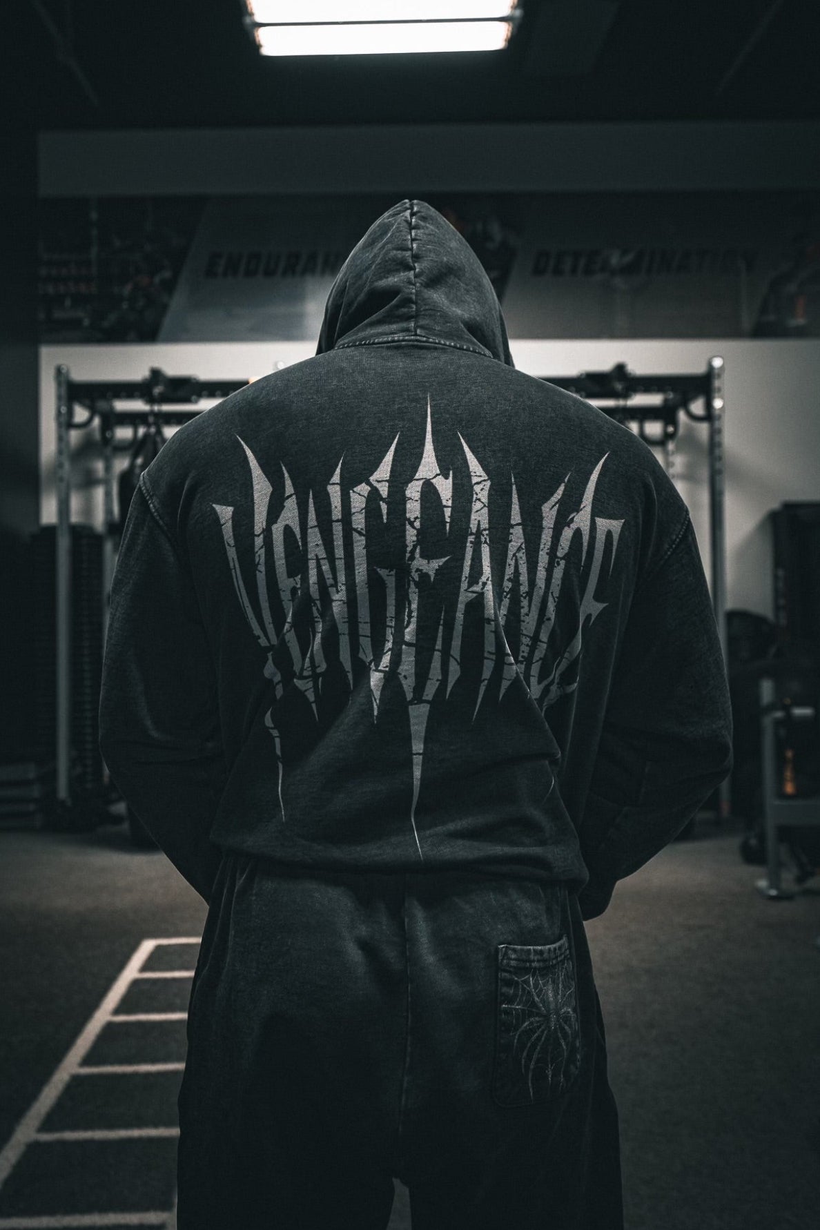 Acid Wash Vengeance Hoodie