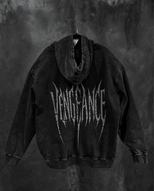 Acid Wash Vengeance Hoodie