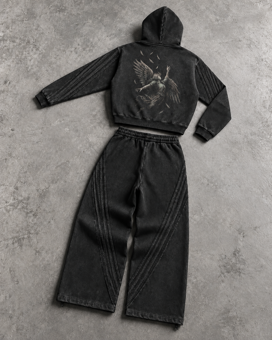 Raw Edge Icarus Zip Up