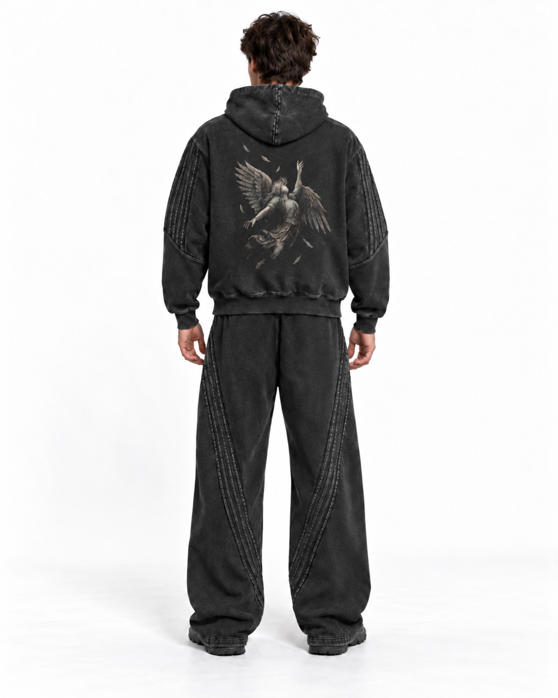 Raw Edge Icarus Zip Up