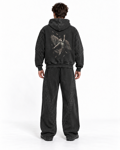 Raw Edge Icarus Zip Up